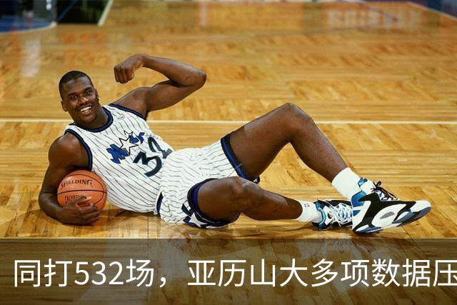同打532场，亚历山大多项数据压科比，场均多3.8分