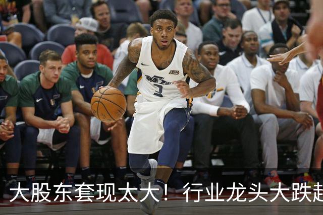 大股东套现太大！行业龙头大跌超14%
